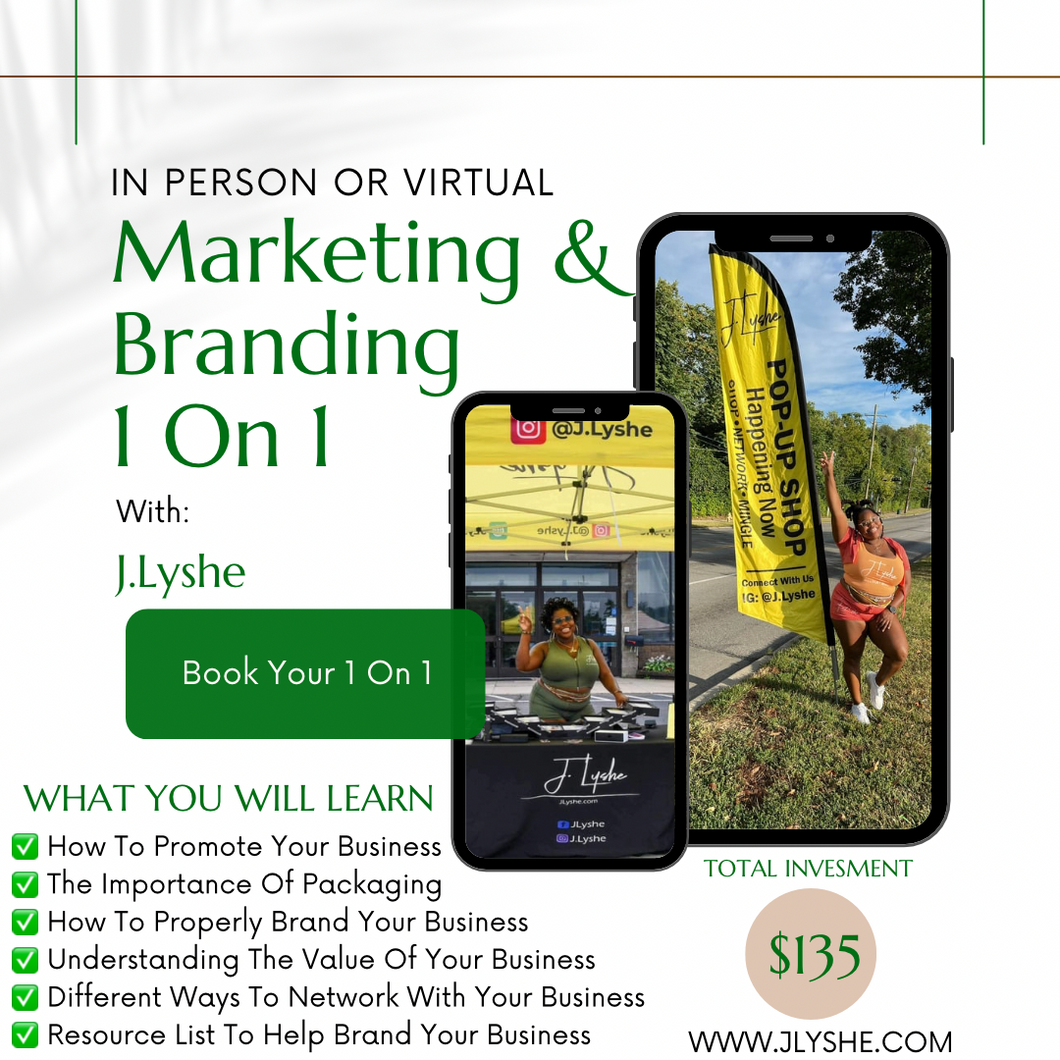 Marketing & Branding 1 On 1
