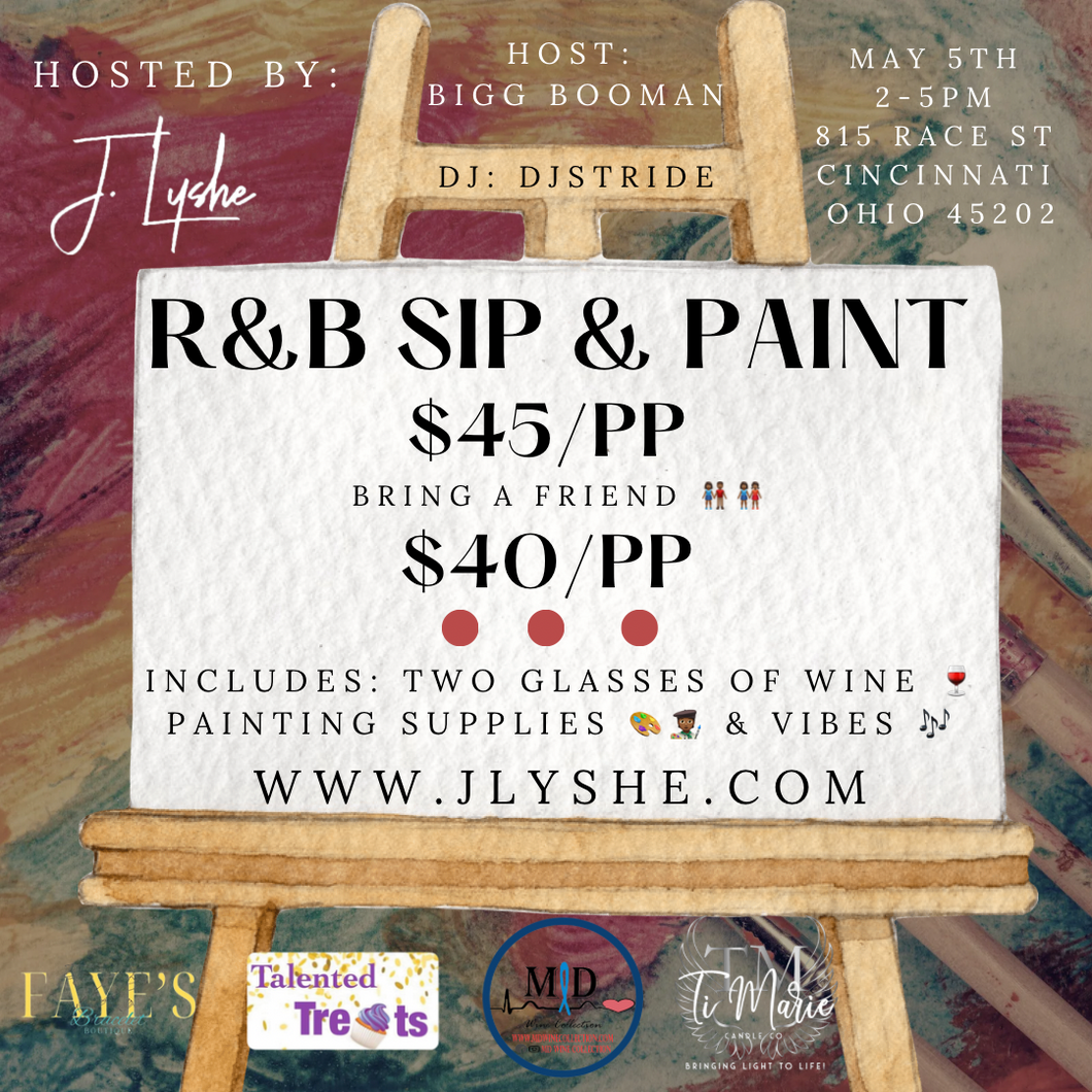 J.Lyshe R&B Sip & Paint