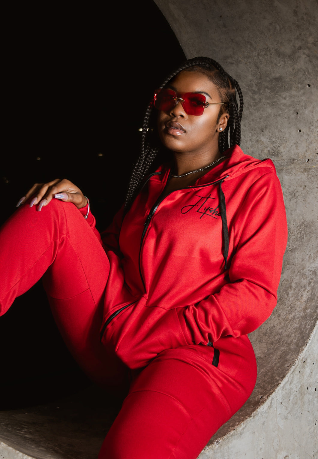 Red Tracksuit Unisex