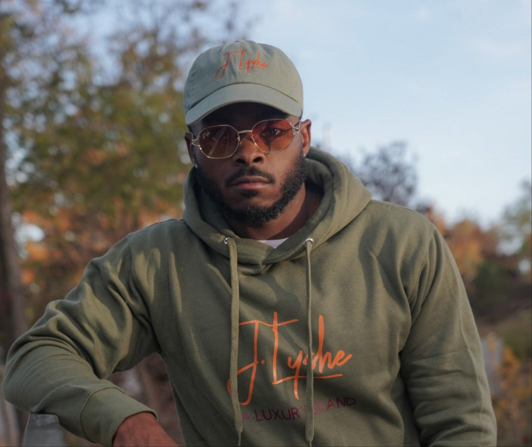 Army Green & Orange Hat