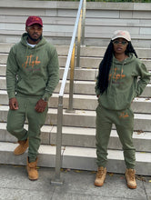Load image into Gallery viewer, Army Green Sweatsuit Unisex
